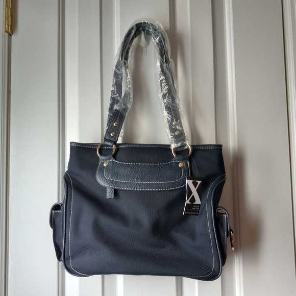 NWT MAXX NY Nylon Leather Trim 3 compartment Dust Cover - Picture 2 of 13